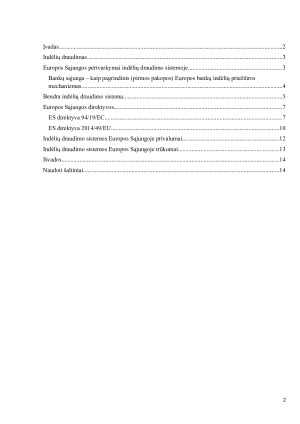 Indėlių draudimo sistema ES – privalumai ir problemos. Paveikslėlis 2