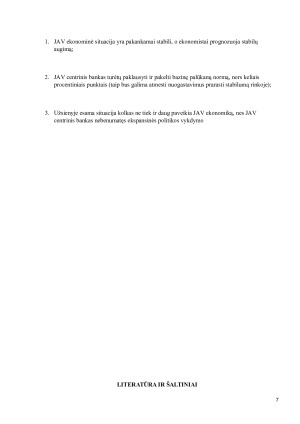 JAV ekonomikos problemos ir jų sprendimas. Paveikslėlis 7