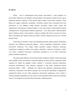 DIDŽIAUSIO PASAULYJE KINIJOS BANKO VEIKLOS YPATUMAI. Paveikslėlis 3