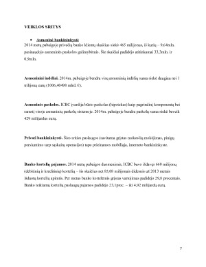 DIDŽIAUSIO PASAULYJE KINIJOS BANKO VEIKLOS YPATUMAI. Paveikslėlis 7