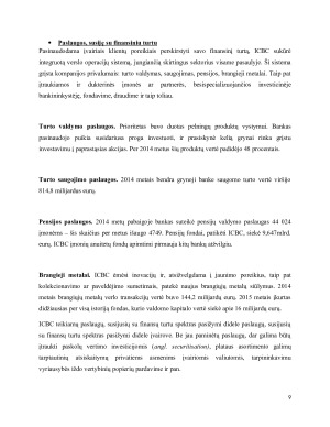 DIDŽIAUSIO PASAULYJE KINIJOS BANKO VEIKLOS YPATUMAI. Paveikslėlis 9