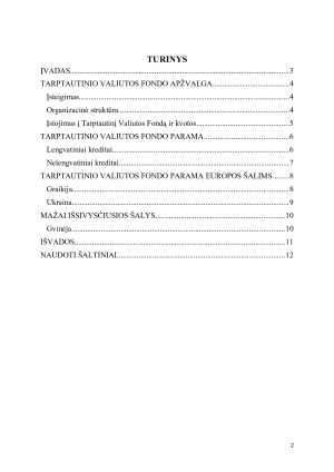 TARPTAUTINIO VALIUTOS FONDO NAUDOJAMOS PRIEMONĖS SUTEIKIANT FINANSINĘ PARAMĄ ŠALIMS – 2010-2015 M. PATIRTIS IR GALIMYBĖS. Paveikslėlis 2