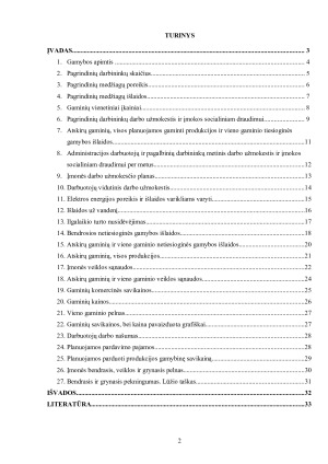 UAB „METALO KONSTRUKCIJOS“ 2013 M. PELNINGUMO PROGNOZĖ. Paveikslėlis 2
