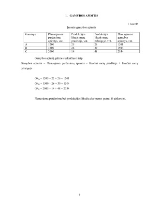UAB „METALO KONSTRUKCIJOS“ 2013 M. PELNINGUMO PROGNOZĖ. Paveikslėlis 4