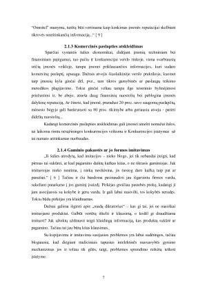 Nesąžininga konkurencija ir jos apraiškos formos Lietuvoje. Paveikslėlis 7