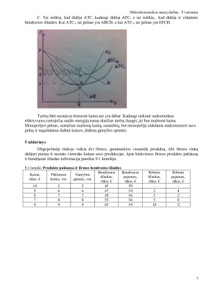 Mikroekonomikos namų darbas. Paveikslėlis 7