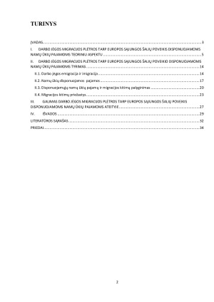 Darbo jėgos migracijos plėtros tarp Europos Sąjungos šalių poveikis disponuojamosioms namų ūkių pajamoms. Paveikslėlis 2