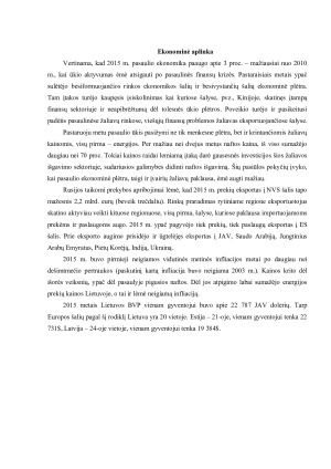 Socialinė aplinka. Pest analizė. Paveikslėlis 8