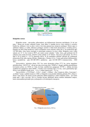 KLAIPĖDOS UOSTO BIRIŲ SUPILTINIŲ KROVINIŲ KROVOS RODIKLIŲ VERTINIMAS 2005-2014 M.. Paveikslėlis 2