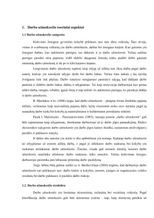 Darbo užmokestį lemiančių veiksnių vertinimas. Paveikslėlis 4