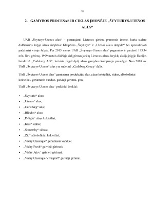 GAMYBOS PROCESAS ĮMONĖJE. Paveikslėlis 10