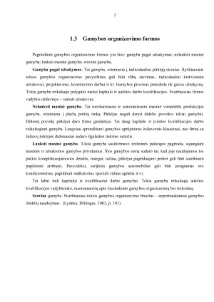 GAMYBOS PROCESAS ĮMONĖJE. Paveikslėlis 7