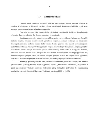 GAMYBOS PROCESAS ĮMONĖJE. Paveikslėlis 8