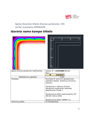 Šilumos tiltelių skaičiavimas. Paveikslėlis 5