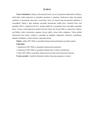 007-2008 M. PASAULINĖS FINANSŲ KRIZĖS PRIEŽASTYS, VEIKIMO MECHANIZMAS IR POVEIKIS ĮVAIRIŲ ŠALIŲ EKONOMIKOMS. Paveikslėlis 3
