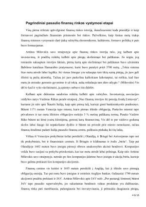 Finansų sistema ir ekonomika. Paveikslėlis 4