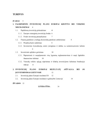 INVESTICIJŲ PLANAS EUROPAI 2015 – 2017 METAIS. Paveikslėlis 2