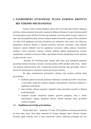 INVESTICIJŲ PLANAS EUROPAI 2015 – 2017 METAIS. Paveikslėlis 4