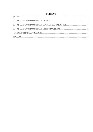 AB „LIETUVOS DRAUDIMAS“ veiklos analizė. Paveikslėlis 2