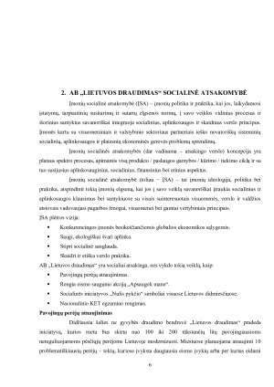 AB „LIETUVOS DRAUDIMAS“ veiklos analizė. Paveikslėlis 6