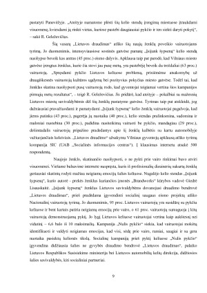 AB „LIETUVOS DRAUDIMAS“ veiklos analizė. Paveikslėlis 9