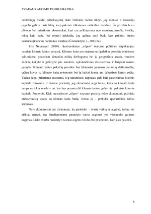 TVARAUS AUGIMO PROBLEMATIKA. Paveikslėlis 8