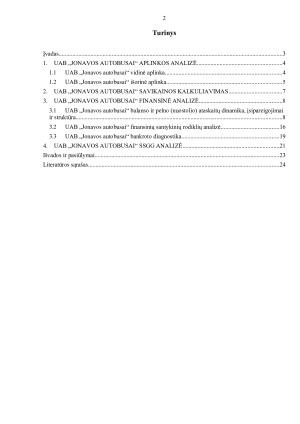UAB „Jonavos autobusai“ ekonominės veiklos analizė. Paveikslėlis 2