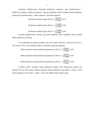 UAB „Jonavos autobusai“ ekonominės veiklos analizė. Paveikslėlis 7