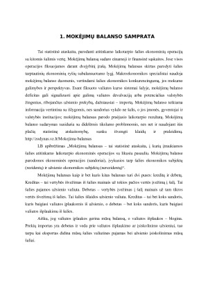 LIETUVOS MOKĖJIMŲ BALANSO ANALIZĖ. Paveikslėlis 4