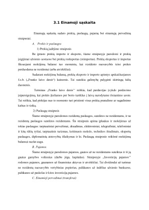 LIETUVOS MOKĖJIMŲ BALANSO ANALIZĖ. Paveikslėlis 8