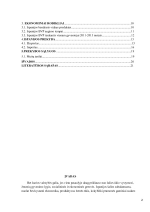ISPANIJOS SOCIALINIS-EKONOMINIS PRISTATYMAS. Paveikslėlis 2