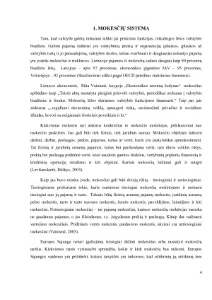 Mokesčių sistemos plėtimo neigiamo poveikio šalies ekonomikai analizė. Paveikslėlis 4