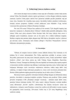 LIETUVOS KULTŪROS SOSTINIŲ EKONOMINIS EFEKTAS. Paveikslėlis 5