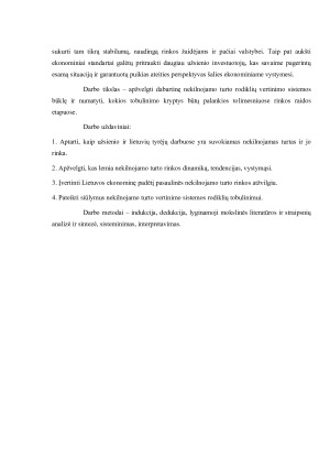 Nekilnojamojo turto rinkos reikšmė, veiksniai ir tendencijos Lietuvoje. Paveikslėlis 2