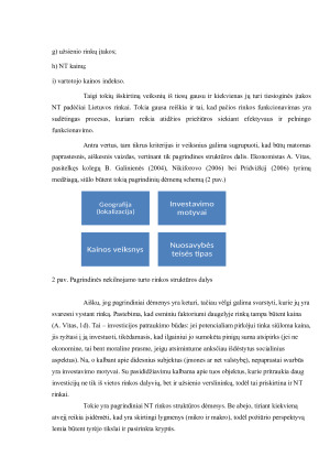 Nekilnojamojo turto rinkos reikšmė, veiksniai ir tendencijos Lietuvoje. Paveikslėlis 7