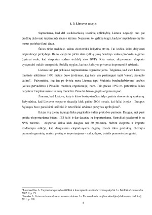 Tarptautinė prekybos politika - ES kryptys, Lietuvos atvejis ir besivystančių šalių iššūkiai. Paveikslėlis 5