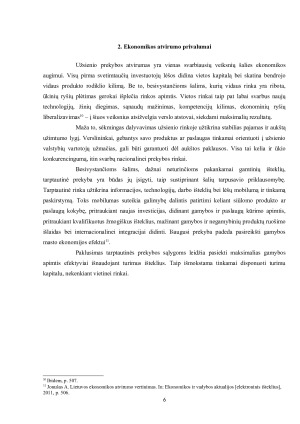 Tarptautinė prekybos politika - ES kryptys, Lietuvos atvejis ir besivystančių šalių iššūkiai. Paveikslėlis 6