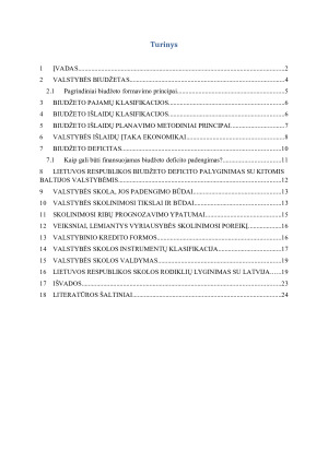 VALSTYBĖS BIUDŽETAS. VALSTYBĖS SKOLA IR JOS PADENGIMO BŪDAI. Paveikslėlis 2