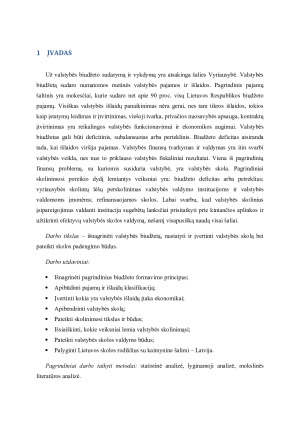 VALSTYBĖS BIUDŽETAS. VALSTYBĖS SKOLA IR JOS PADENGIMO BŪDAI. Paveikslėlis 3