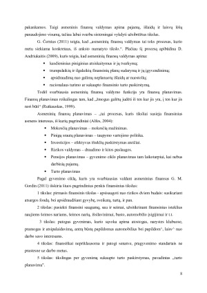 ASMENINIŲ FINANSŲ VALDYMO METODŲ ANALIZĖ. Paveikslėlis 8