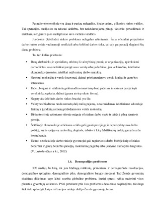 ŠIUOLAIKINĖS GLOBALINĖS EKONOMINĖS PROBLEMOS IR JŲ SPRENDIMAS. Paveikslėlis 9