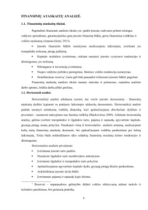 AB „ŽEMAITIJOS PIENAS“ VEIKLOS ANALIZĖ EKONOMIKOS RĖMUOSE. Paveikslėlis 4