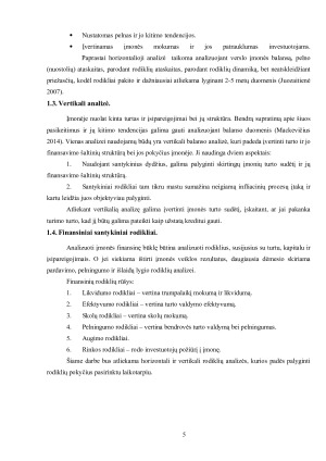 AB „ŽEMAITIJOS PIENAS“ VEIKLOS ANALIZĖ EKONOMIKOS RĖMUOSE. Paveikslėlis 5