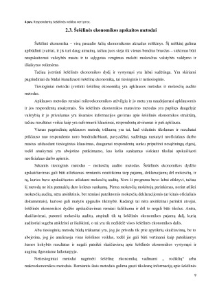 ŠEŠĖLINĖS EKONOMIKOS APSKAITOS GALIMYBĖS IR METODAI. Paveikslėlis 9