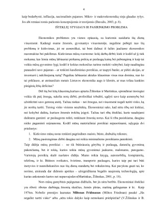 EKONOMIKOS PROBLEMA – PASIRINKIMO PROBLEMA. Paveikslėlis 4