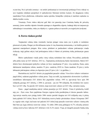 Pasaulinė prekyba užsienio valiuta. Paveikslėlis 6