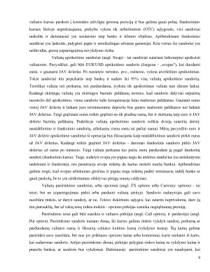 Pasaulinė prekyba užsienio valiuta. Paveikslėlis 9