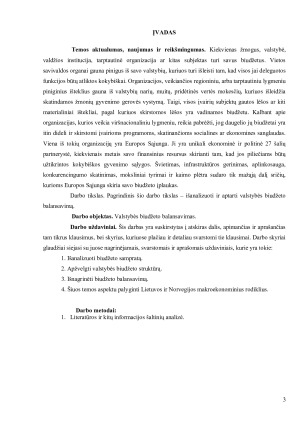 Valstybės biudžeto balansavimas. Paveikslėlis 3