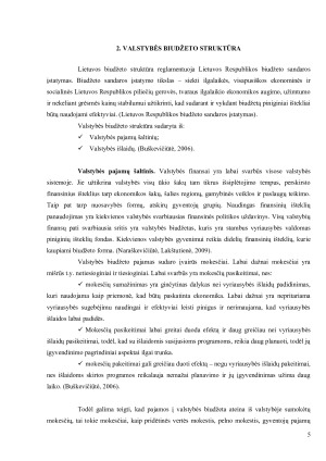 Valstybės biudžeto balansavimas. Paveikslėlis 5