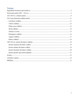 AB „Žemaitijos pienas“ finansinės veiklos analizė. Paveikslėlis 2